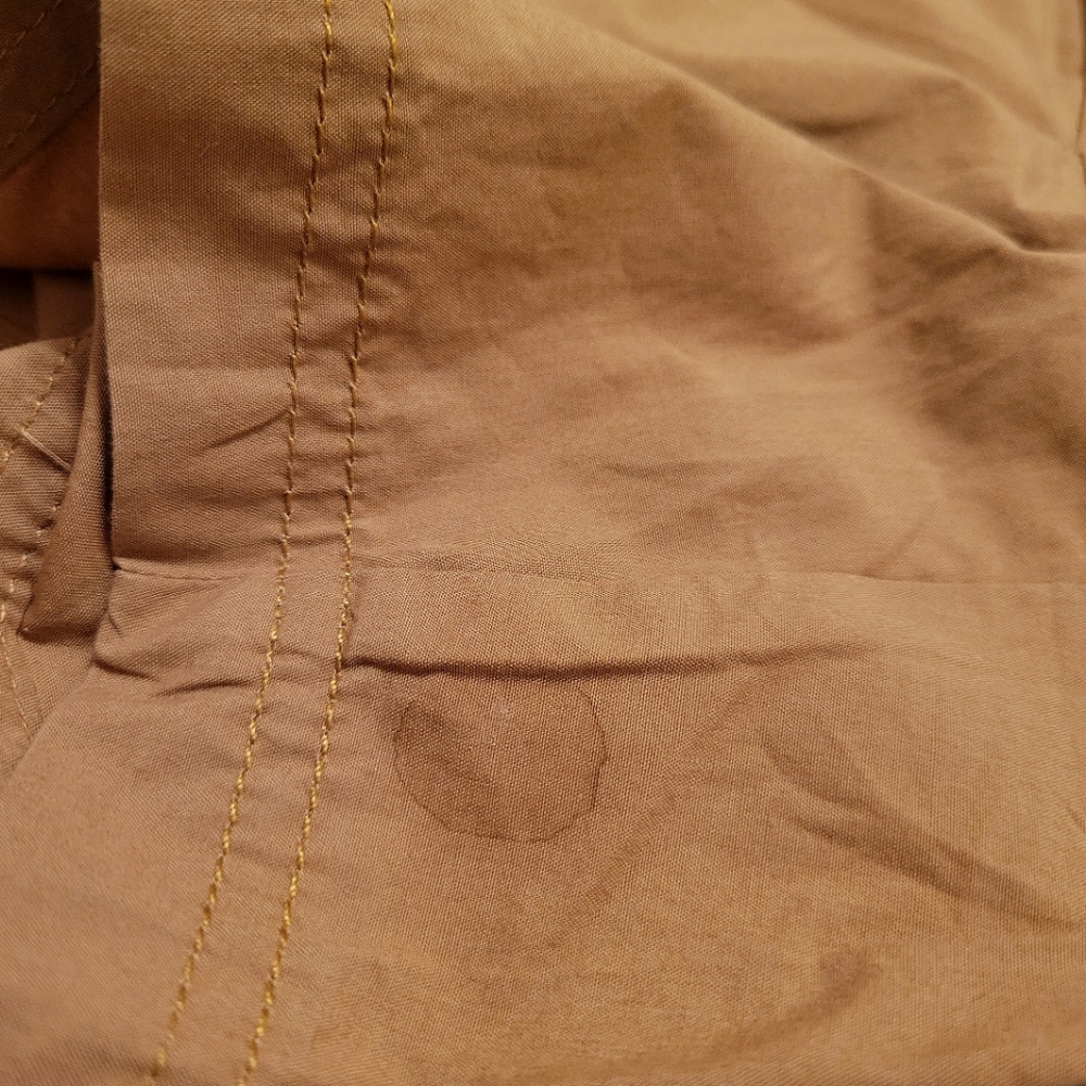 NWT COLUMBIA Women's Camel Brown Washed Out 4" Inseam Chino Shorts Regular Fit - Picture 8 of 8